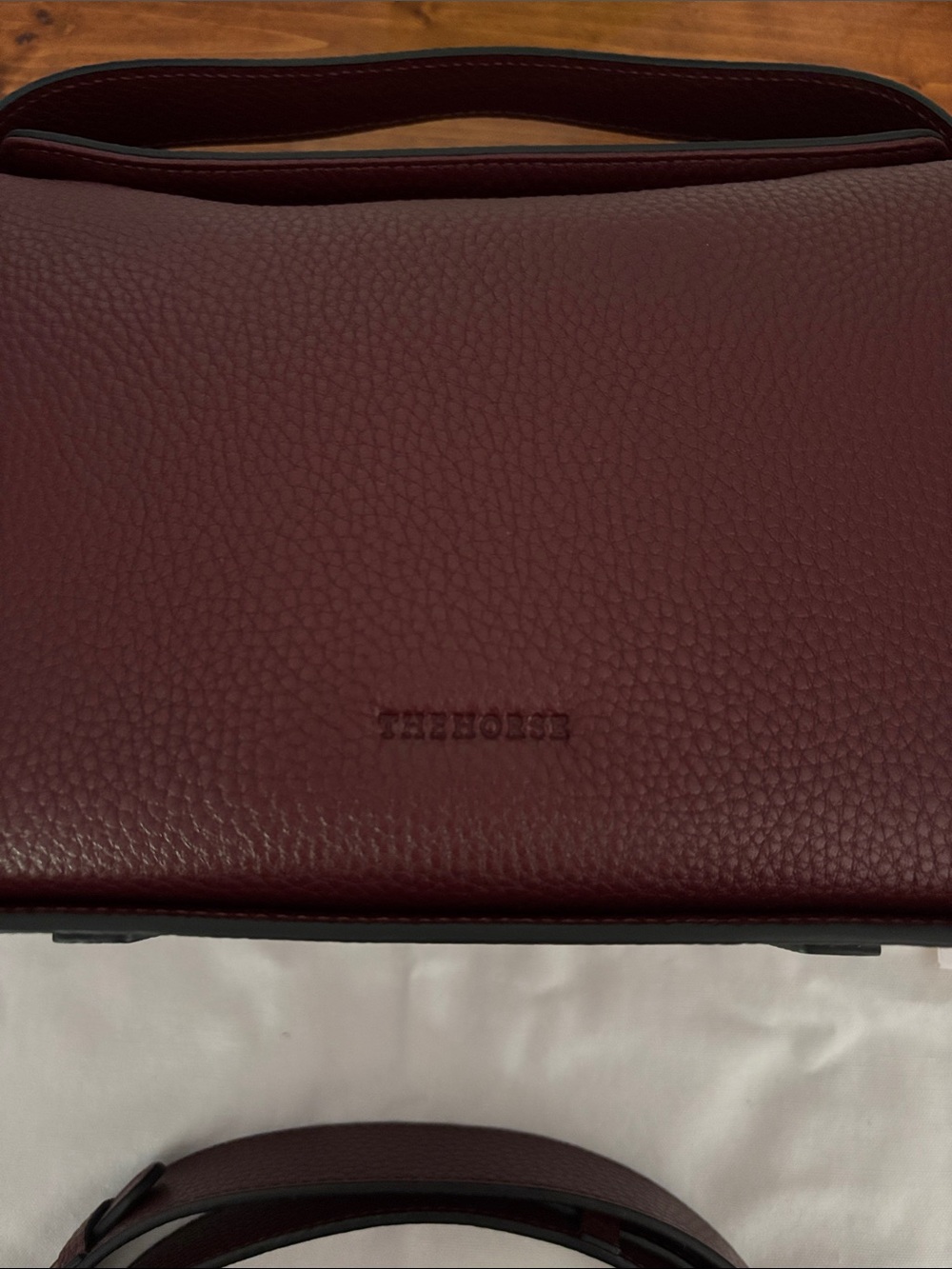 NWT The Horse Clementine Bag in Burgundy Leather - Picture 6 of 9